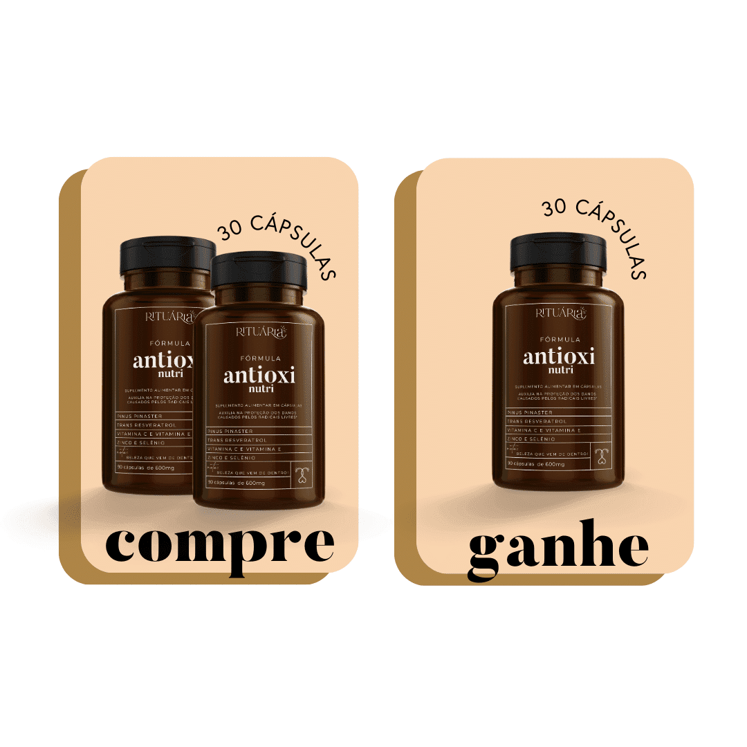 3 Fórmula Antioxi Nutri 30 cápsulas (3 meses)