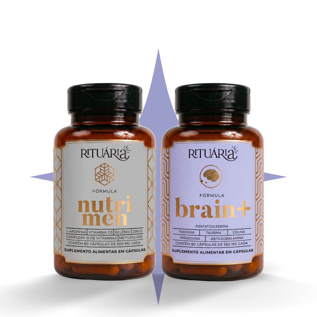 Kit Performance Masculina (Nutri Men + Brain+)