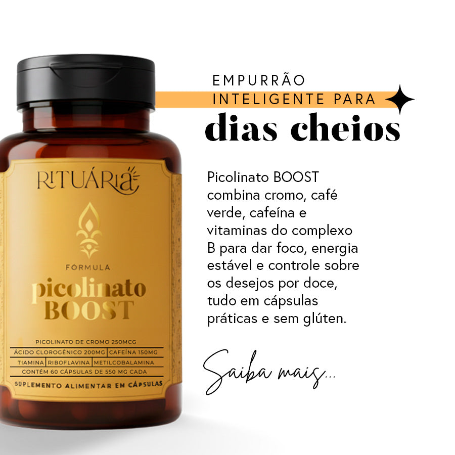 Trio de Queridinhos (4Mag + NAC + Picolinato Boost)