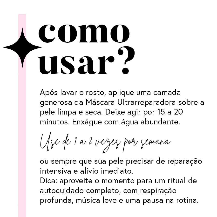 Fórmula Máscara Ultrarreparadora (Brinde)