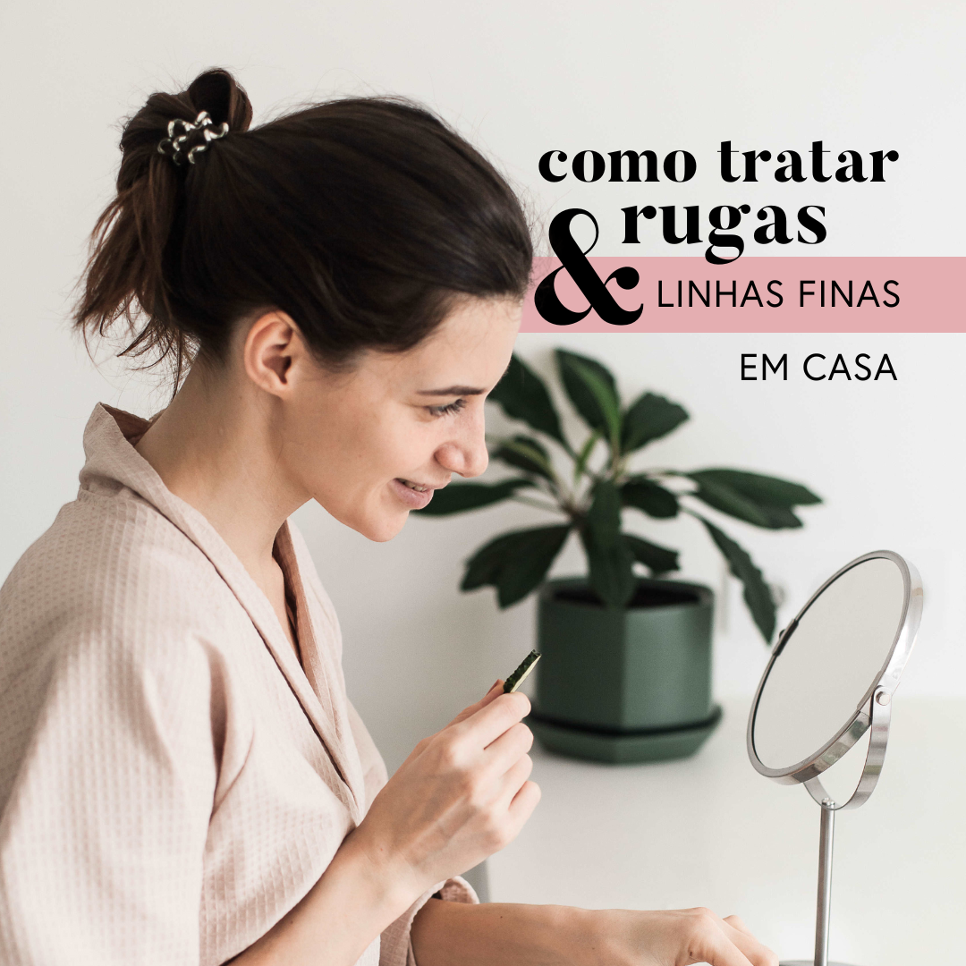 Como tratar rugas em casa