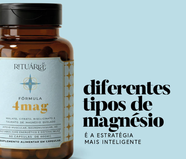 O Segredo da Sinergia: Por que combinar diferentes tipos de Magnésio é a estratégia mais inteligente?
