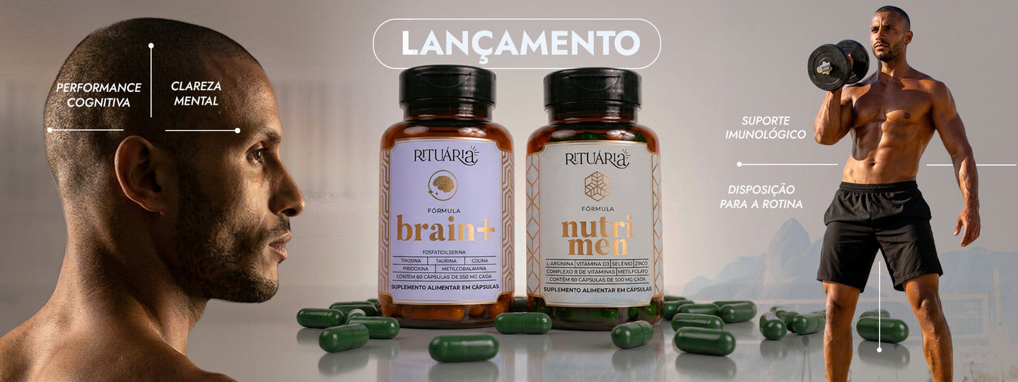 Lançamento Nutri Men & Brain+