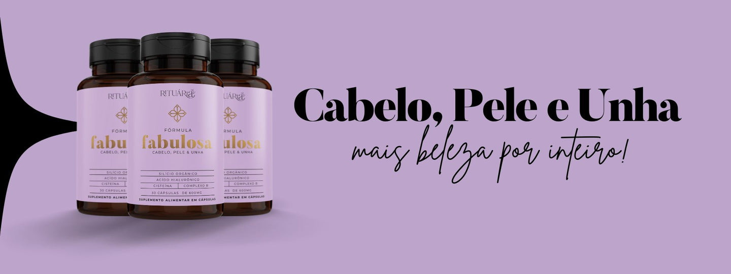 Cabelo, pele e unha