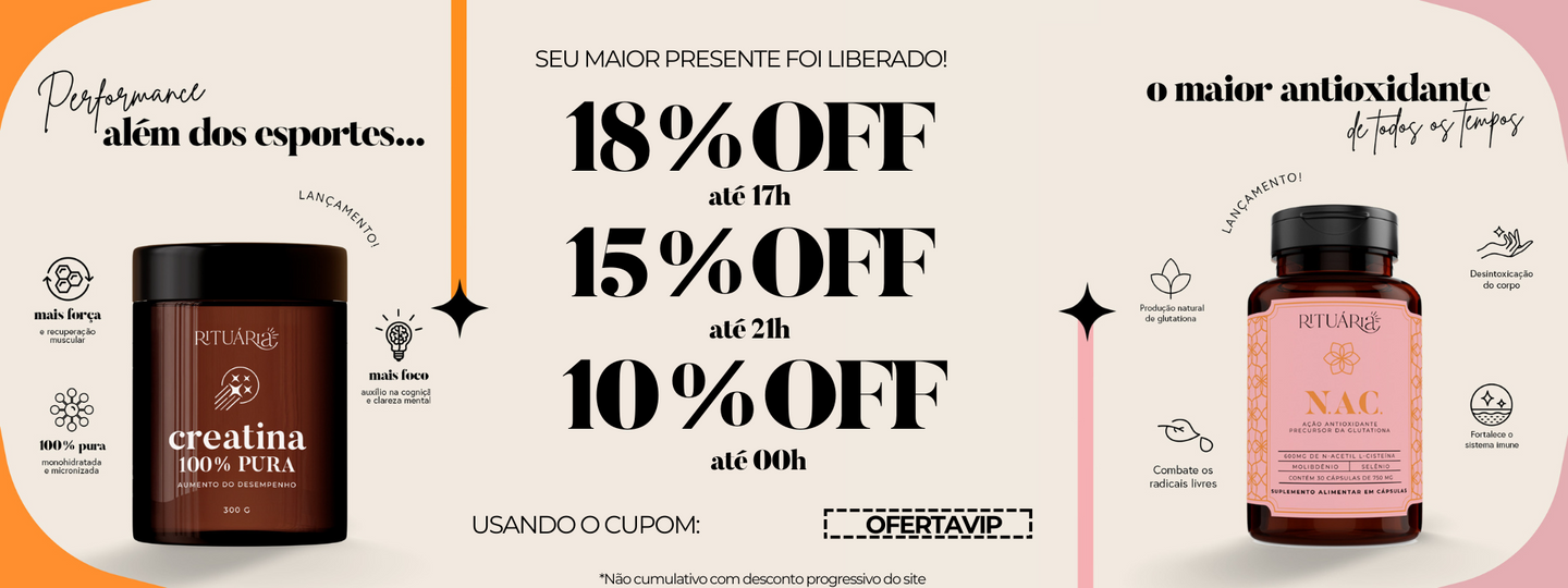 Unitários e Rituais em oferta