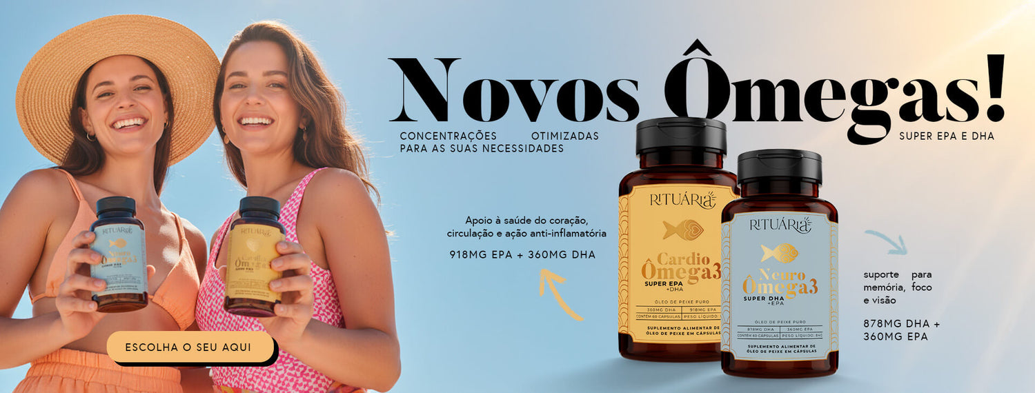 Lançamento Ômegas + Vitamina D3