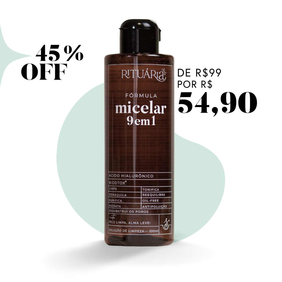 Fórmula Micelar 9 em 1 | 200 ml