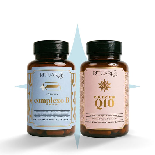 Ritual Energia e Disposição (Coenzima Q10 + Complexo B)