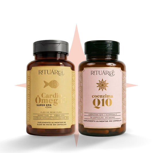 Ritual Vitalidade Cardiovascular (Cardio Ômega + Coenzima Q10)