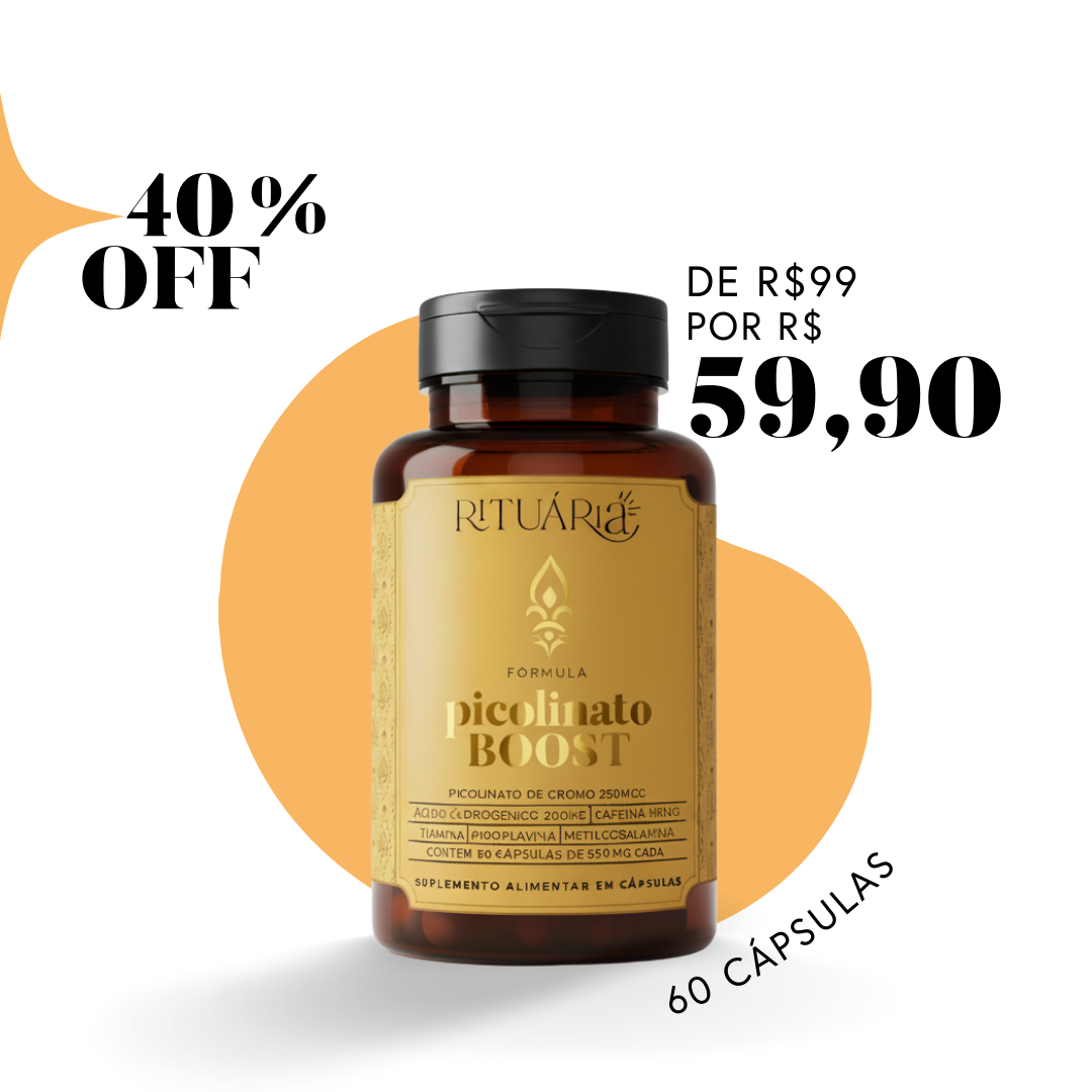 Picolinato Booster - 30 dias