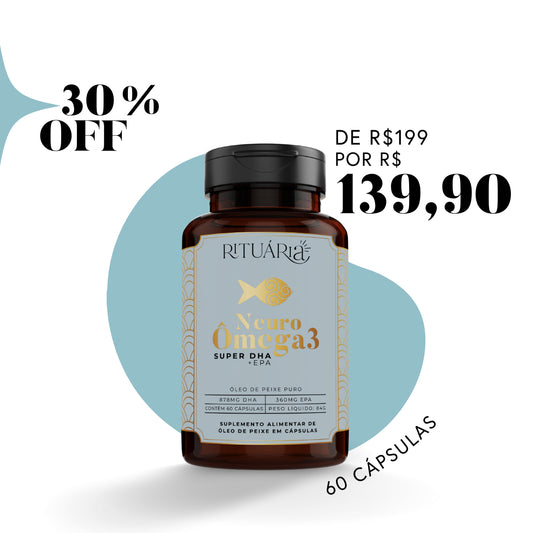 Fórmula Neuro Ômega 3 (Super DHA) - 60 cápsulas