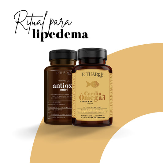 Ritual para Lipedema / Circulação – Cardio Ômega 3 + Antioxi Nutri 30 cápsulas