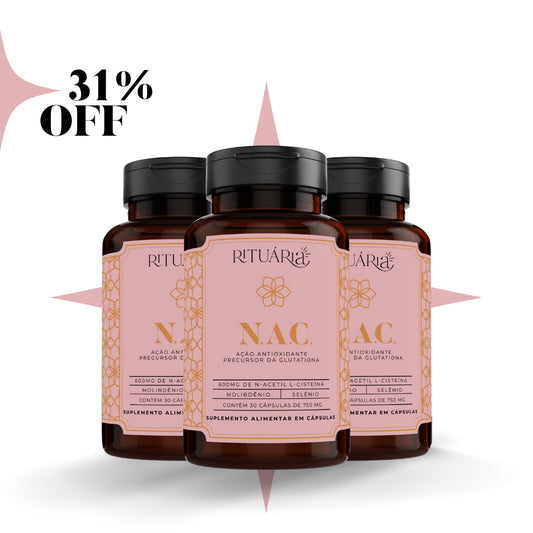 3x Fórmula NAC (Transformação em 90 dias)