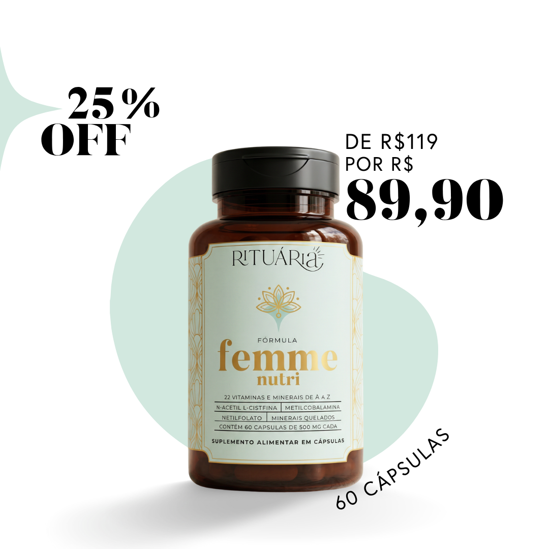 Fórmula Femme Nutri (Multivitamínico para a Mulher) - 30 dias