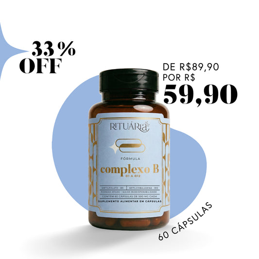 Fórmula Complexo B - 60 dias (60 cápsulas)