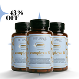 3x Fórmula Complexo B - 60 dias (60 cápsulas)