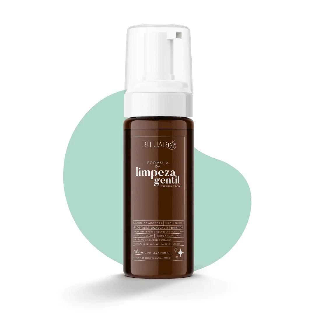 Fórmula da Limpeza Gentil (Mousse Facial / Sabonete Syndet) | 140 ml