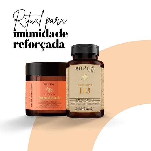 Ritual para Imunidade Reforçada – Vitamina D3 + Fórmula da Imunidade