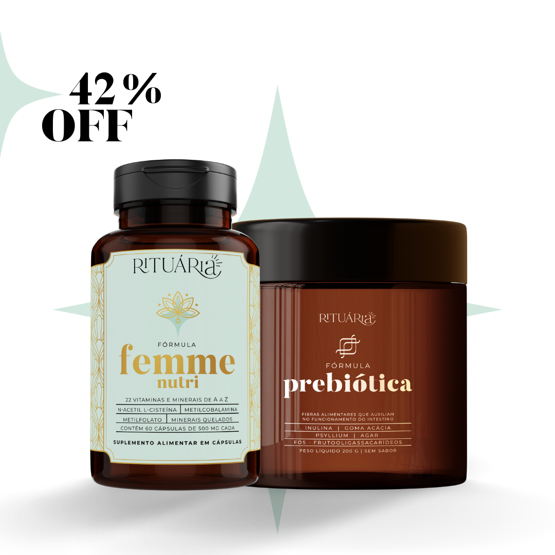 Fórmula Femme + Prebiótica 30 dias (Intestino Saudável)