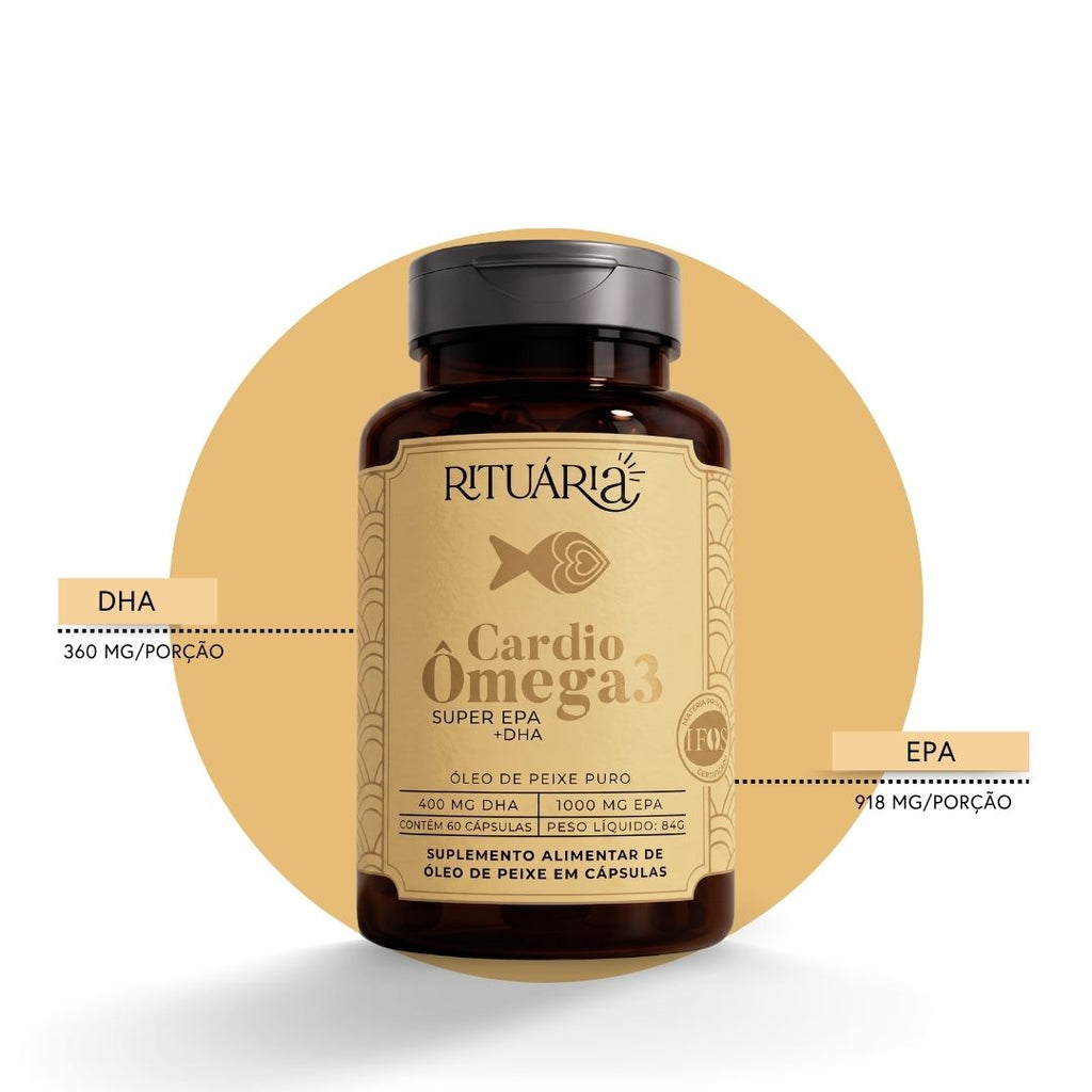Ritual Vitalidade Cardiovascular (Cardio Ômega + Coenzima Q10)