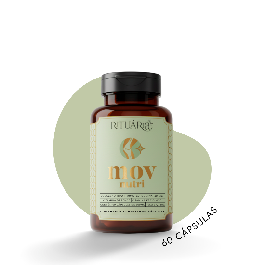 Fórmula Mov Nutri - 30 dias (Colágeno Tipo II + Vitamina D3 + K2)