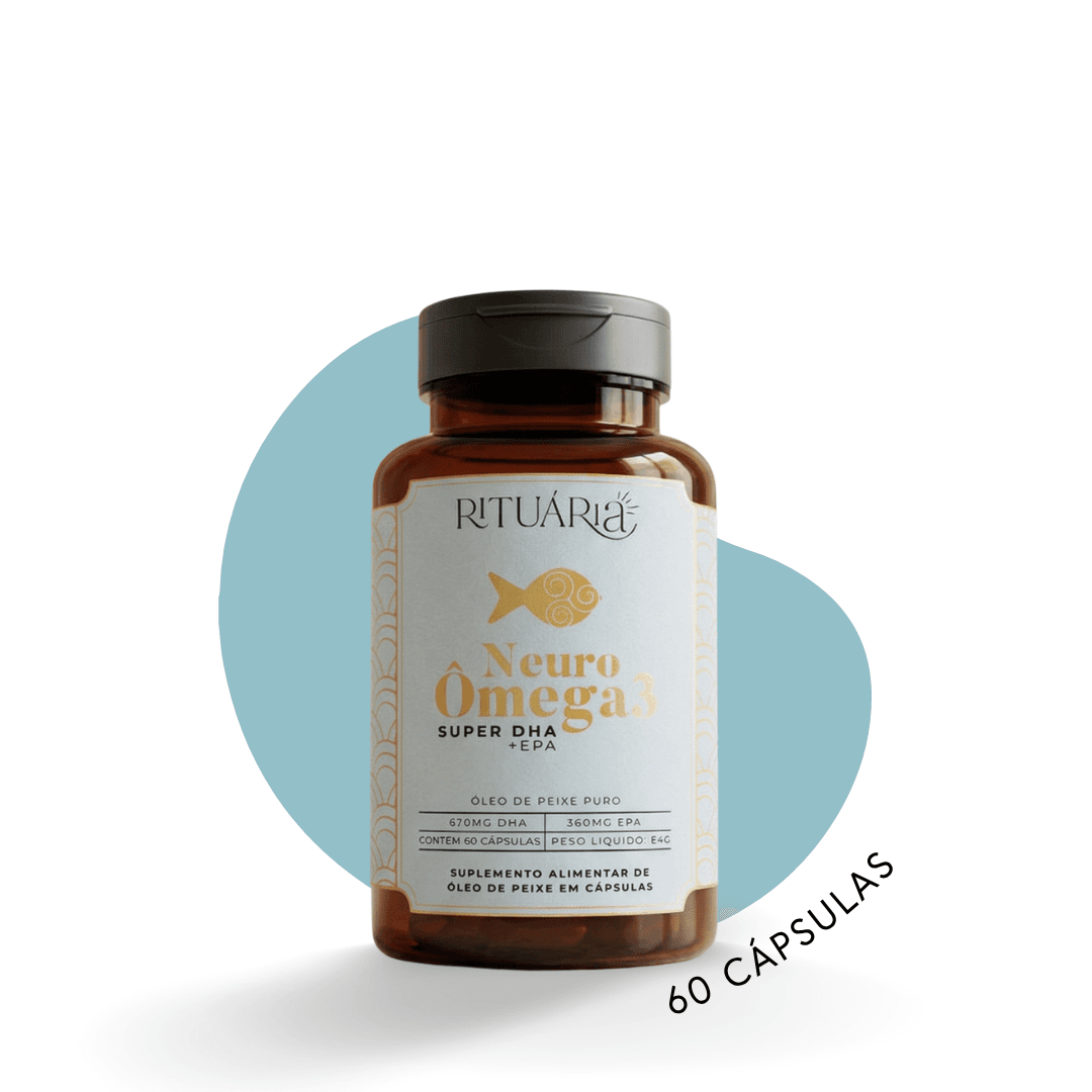Fórmula Neuro Ômega 3 (Super DHA) - 60 cápsulas