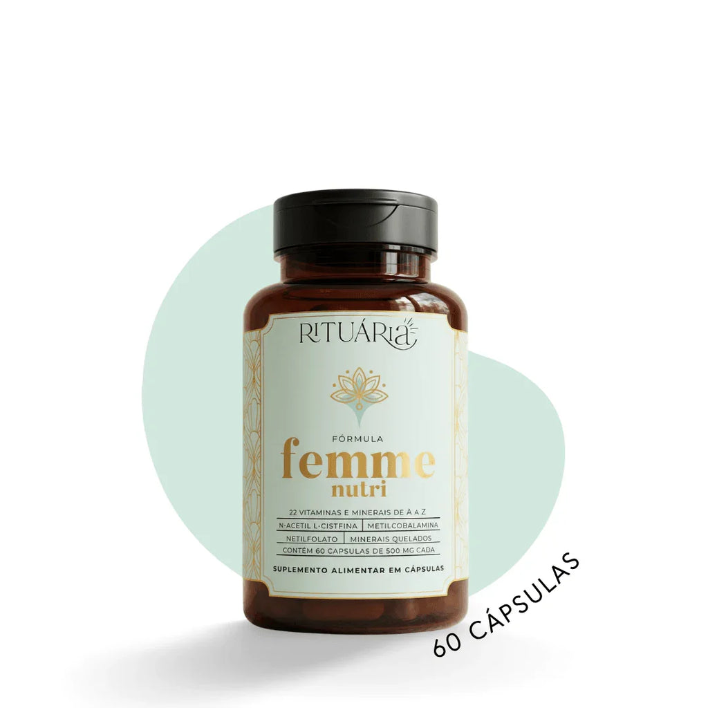 Fórmula Femme Nutri (Multivitamínico de A a Z para a Mulher) - 30 dias
