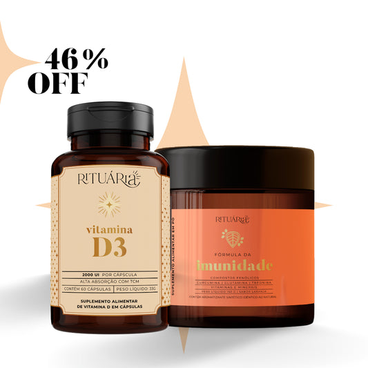Ritual para Imunidade Reforçada – Vitamina D3 + Fórmula da Imunidade