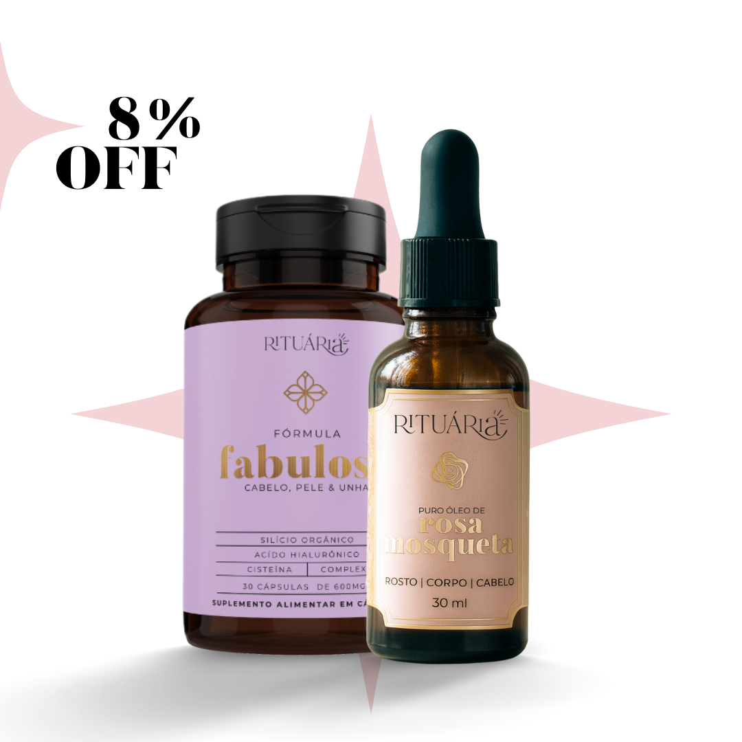 Ritual da Pele e Cabelo: Fabulosa + Rosa Mosqueta