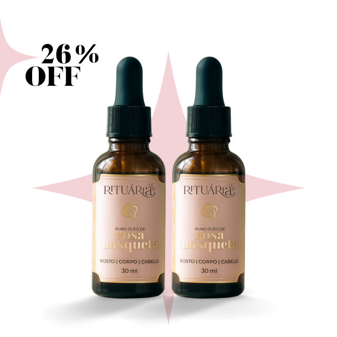 2x Óleos de Rosa Mosqueta | 30 ml cada