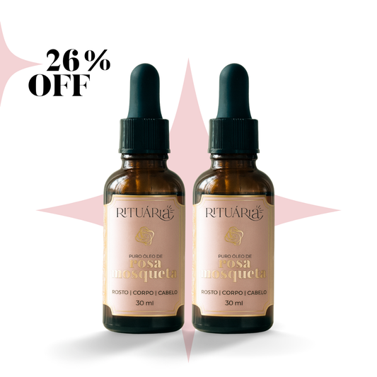 2x Óleos de Rosa Mosqueta | 30 ml cada