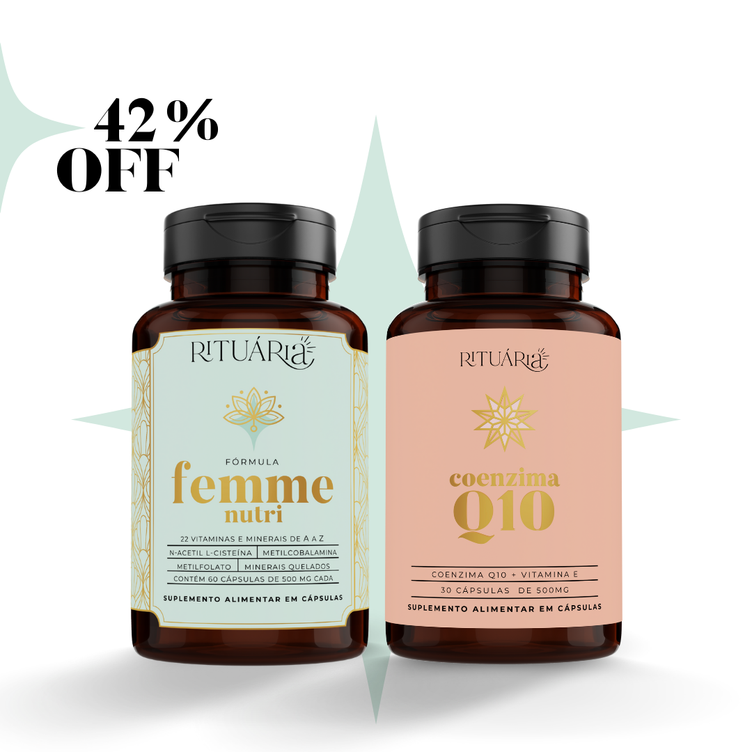 Fórmula Femme + Q10 (Energia e disposição)