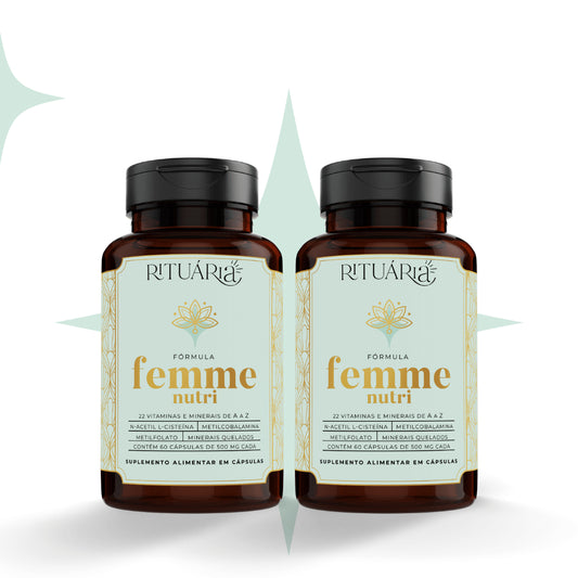 2x Fórmulas Femme Nutri - 60 dias