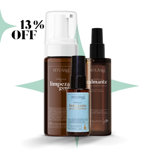 Ritual com Creme para Rosácea