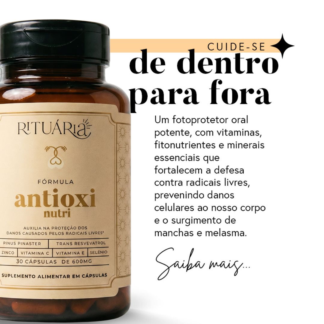 3 Fórmula Antioxi Nutri 30 cápsulas (3 meses)