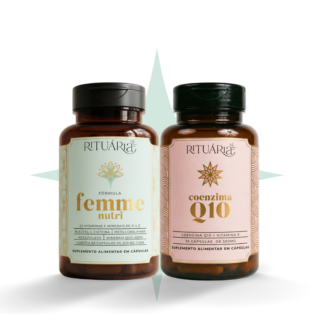 Fórmula Femme + Q10 (Energia e disposição)