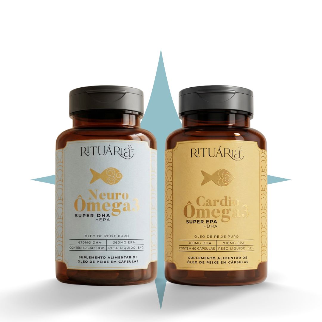 Ritual Super EPA E DHA (Cardio Ômega + Neuro Ômega)