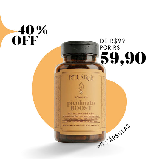 Picolinato Booster - 30 dias