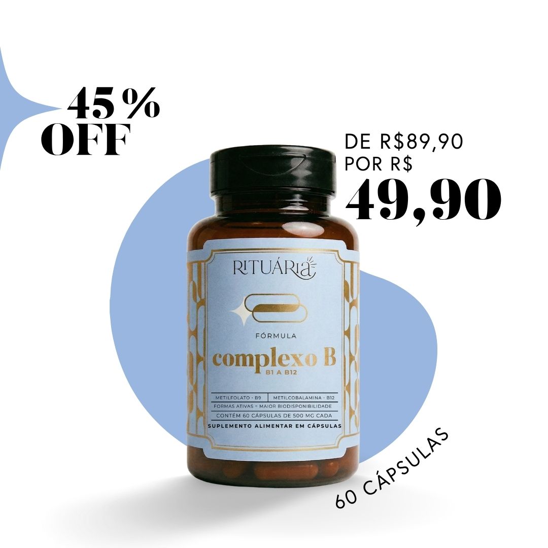Fórmula Complexo B - 60 dias (60 cápsulas)