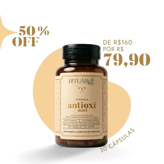 Fórmula Antioxi Nutri - Protetor Solar Oral - 30 cápsulas