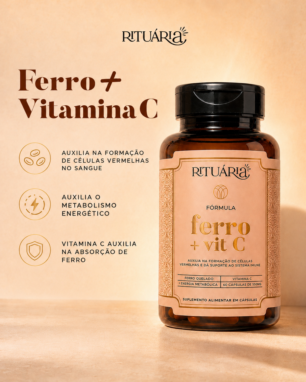 Ferro + Vitamina C