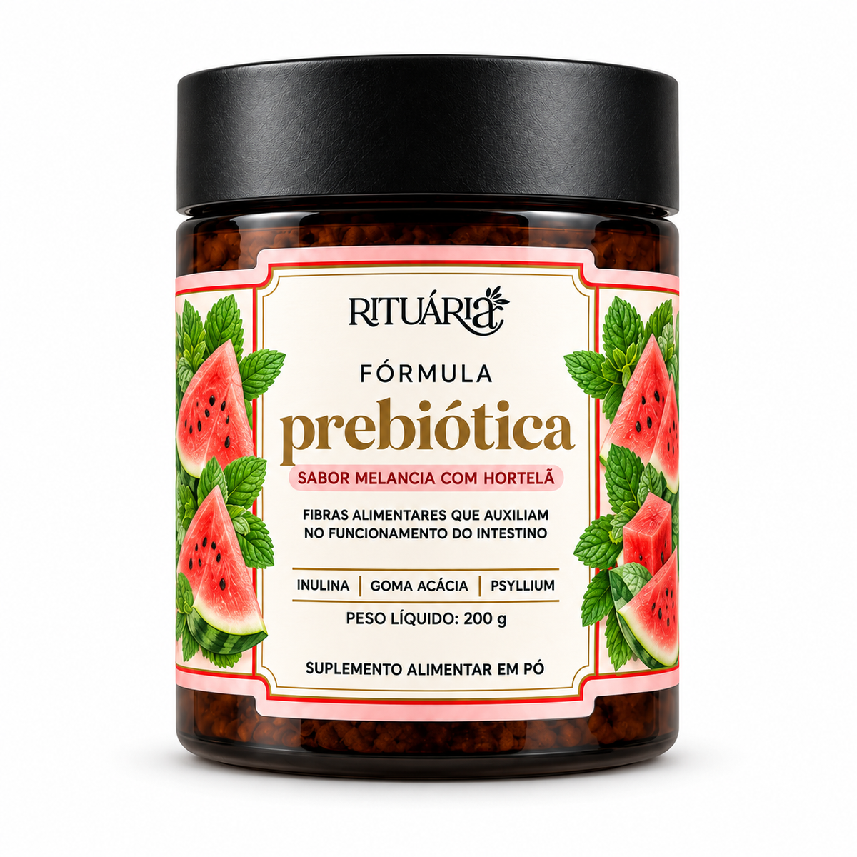 Prebiótica Melancia com Hortelã