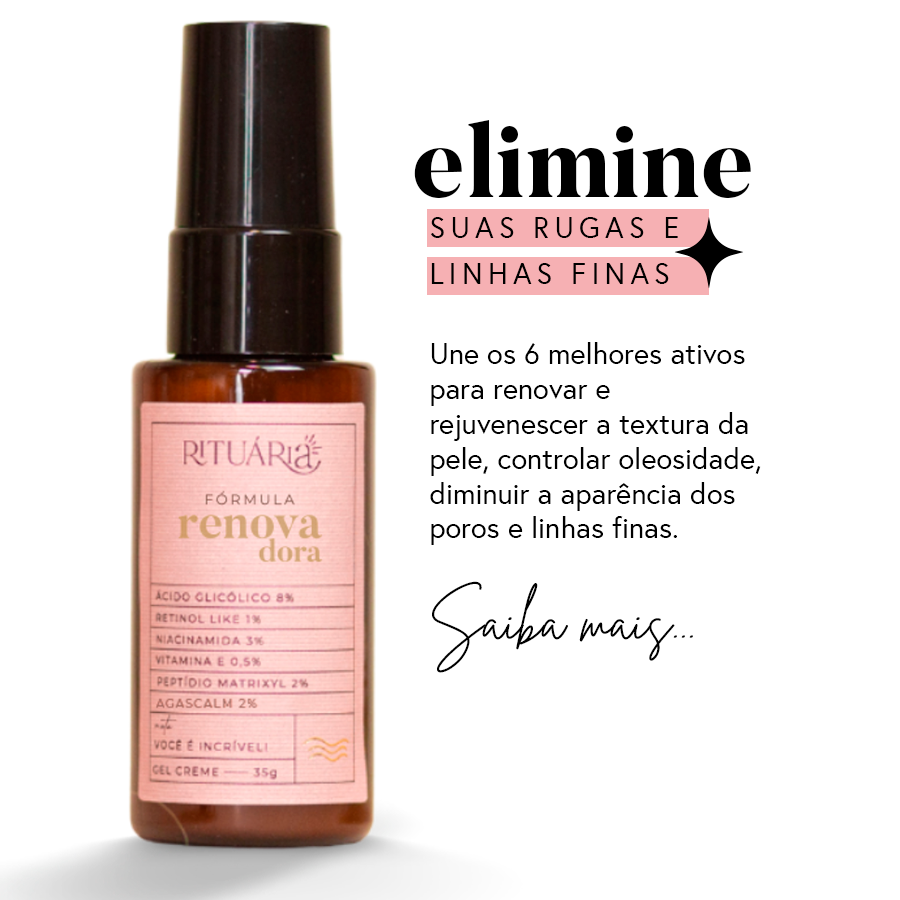 Ritual Essencial para Manchas e Linhas Finas (Uniformizadora + Renovadora)