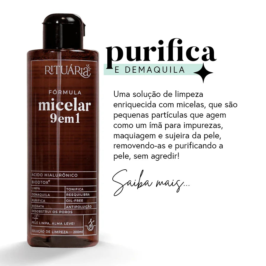 Fórmula Micelar 9 em 1 (brinde)