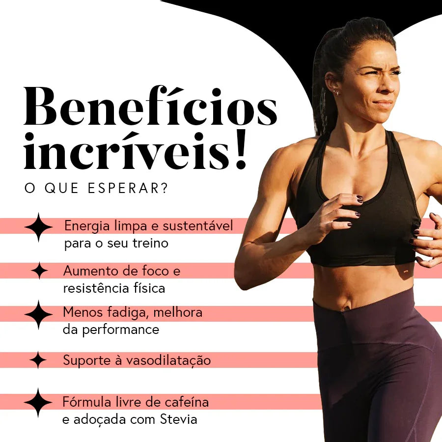 Juicy Beat (Pré-treino Natural sem Cafeína) - Sabor Melancia com Limão