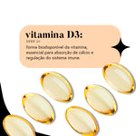 Vitamina D3 2.000 UI com TCM - 60 cápsulas