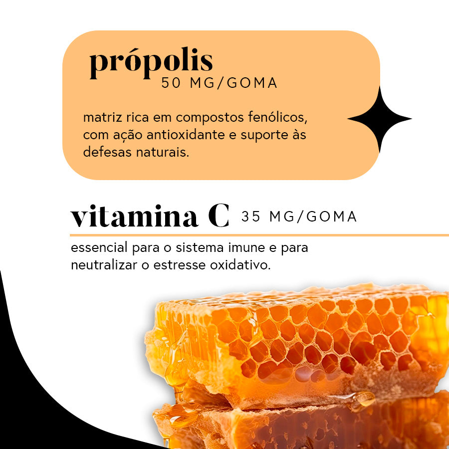 Gummy Própolis 50 mg - 30 dias