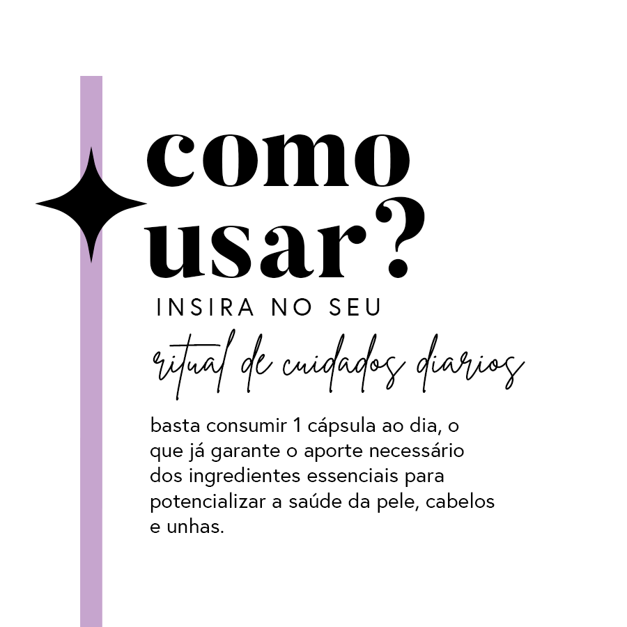 3 Fórmulas Fabulosas para Cabelo, Pele e Unha