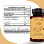 Ritual para Lipedema / Circulação – Cardio Ômega 3 + Antioxi Nutri 30 cápsulas