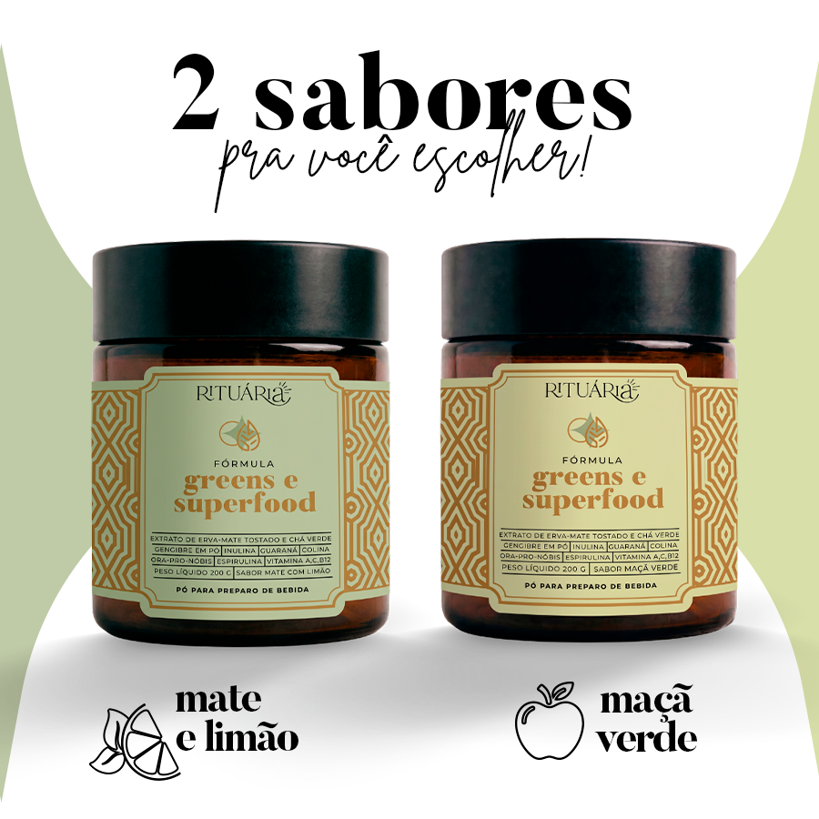 Fórmula Greens e Superfood